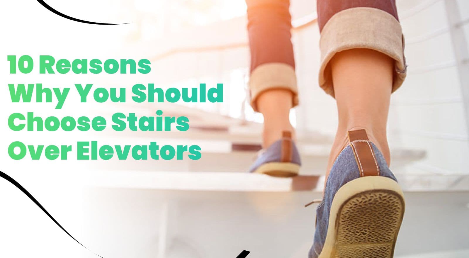 Ditch Lifts, Choose Stairs! 10 Benefits Of Climbing Stairs For Health & Fitness!