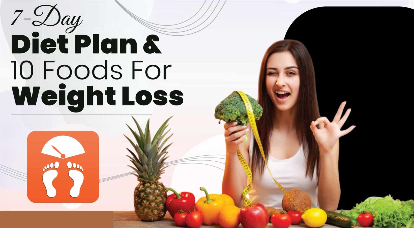 7-Day Diet Plan & 10 Foods For Weight Loss | ToneOpFit