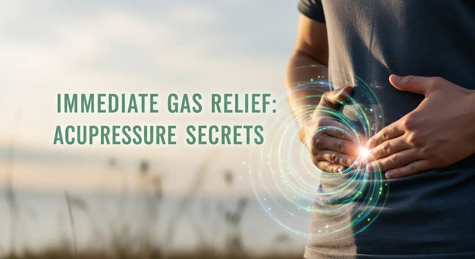 Easy Digestion Fix: 8 Acupressure Points For Immediate Gas Relief & A Healthier Gut Balance!